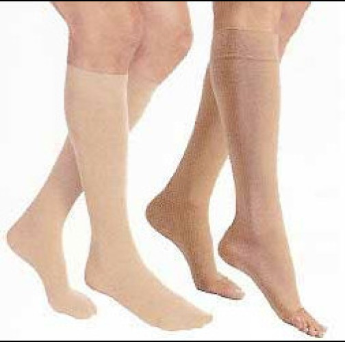 BSN Medical 114808 - Jobst® Relief Compression Stockings, Knee High, Large, Beige, Closed Toe - 1/Pair