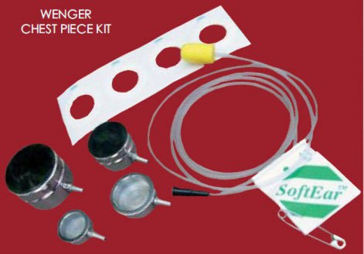 Sun Med - 6-0025-05 Stethoscope Chest Piece Set Precordial