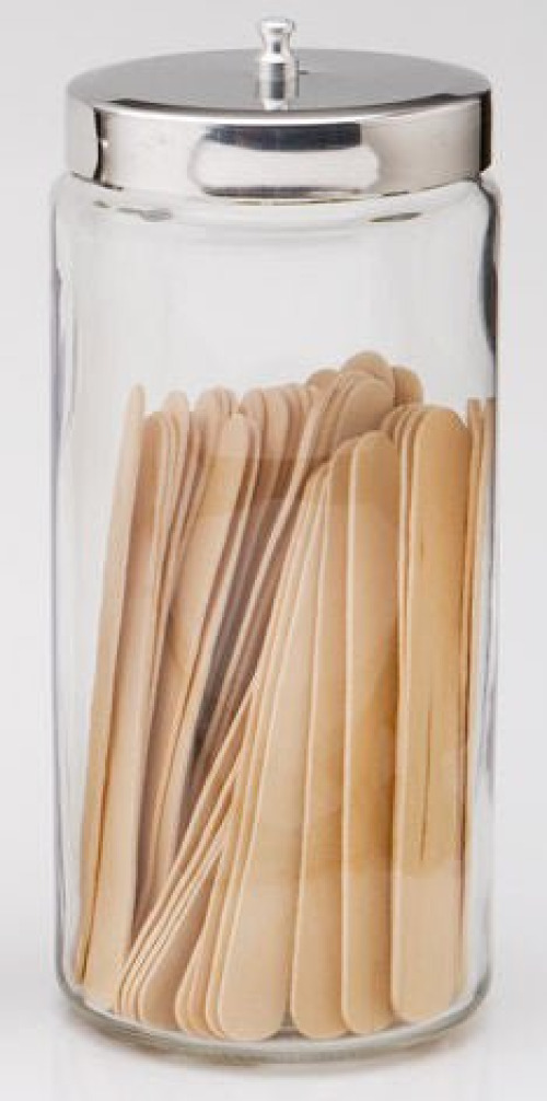 Dukal - 4008 Sundry Jar Glass Clear 4 X 8.5 Inch