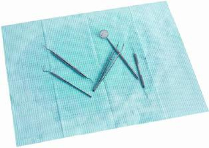 Tidi Products 983914 - Durawick® Nonsterile Blue Procedure Towel, 13 x 18 Inch - 100/Case