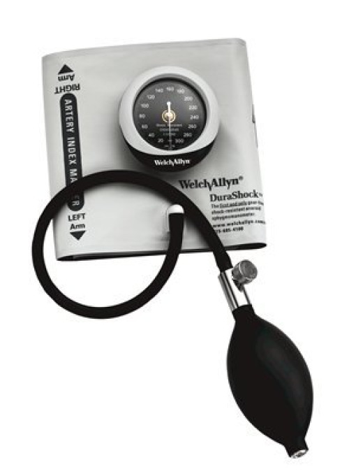 Welch Allyn - DS45-12 DuraShock™ Silver Series DS45 Aneroid Sphygmomanometer