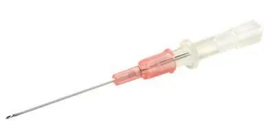 ICU Medical FKA Smiths Medical - 405511 Peripheral IV Catheter Jelco® 18 Gauge 1-1/4 Inch FEP Polymer Straight Hub Non Blood Control Non-Safety