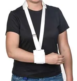 Alimed - 2970002966 Arm Sling with Shoulder Pad AliMed® Cuff and Collar Slide Buckle Closure / Hook and Loop Strap Closure One Size Fits Most