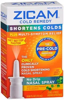 Church and Dwight - 62750007010 Zicam Cold Remedy No Drip Nasal Spray