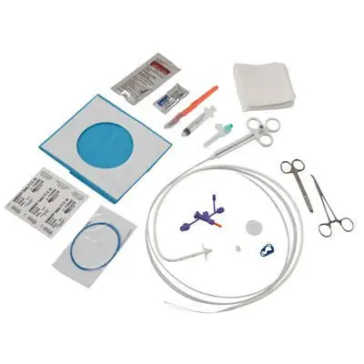 Cardinal - 762010E Safety Single Pass Pull PEG Kit Kangaroo™ 20 Fr. Polyurethane Sterile