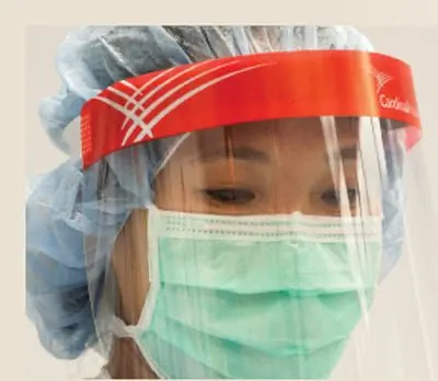 Cardinal - F1SHIELD50 Face Shield Cardinal Health™ One Size Fits Most Full Length Disposable NonSterile