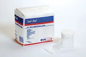 BSN Medical - 9052S Cast Padding Undercast Sof-Rol® 2 Inch X 4 Yard Rayon Sterile