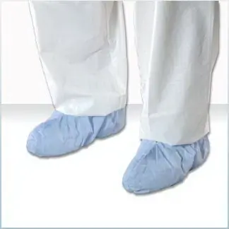 Alpha ProTech - SH-X1222-B Shoe Cover Critical Cover® SureGrip® One Size Fits Most Shoe High Nonskid Sole Blue NonSterile