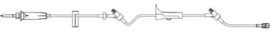 B. Braun - 354204 Primary IV Administration Set Caresite® Gravity 2 Ports 60 Drops / mL Drip Rate Without Filter 103 Inch Tubing Solution