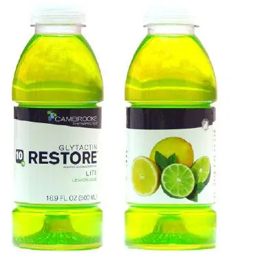 Cambrooke Therapeutics - 35013 Glytactin® Restore Lite Lemon-Lime Beverage for Phenylketonuria (PKU)