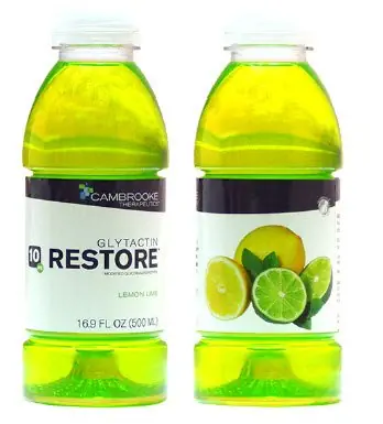 Cambrooke Therapeutics - 35003 Glytactin® Restore Lemon-Lime Beverage for Phenylketonuria (PKU)