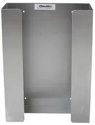 Omnimed - 305302-1 Glove Box Holder Wall Mounted 3-Box Capacity Silver Stainless Steel