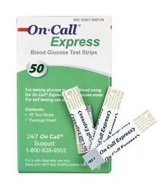 Acon Laboratories - 755729 On Call® Express Blood Glucose Test Strips