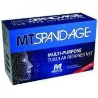 Medi-Tech International - MT5X24 Elastic Net Retainer Dressing MT Spandage™ Pre-Cuts Tubular / Pre-Cut White Elastic Size 5 24 Inch Length Small Head / Shoulder / Thigh NonSterile