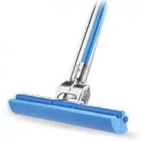 Connecticut Clean Room - 1114R Cleanroom Wet Mop Pad Roll-O-Matic® Blue Foam Disposable