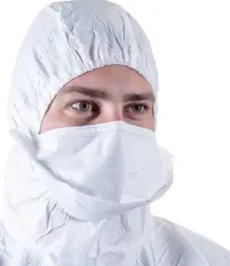 Ansell - MEA210-1 Cleanroom Procedure Mask BioClean™ Not Rated Earloops One Size Fits Most