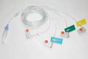 All-Med - MCQU361224G-SS Subcutaneous Infusion Set Alimed® Multi-Lumen 24 Gauge X 4 12 mm Without Port
