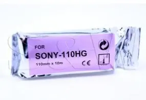 S & W Healthcare - UPP-110HG Printer Paper Sony 110 mm X 18 Meter White