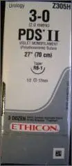J & J Healthcare Systems - Z305H PDS™ II Suture with Needle