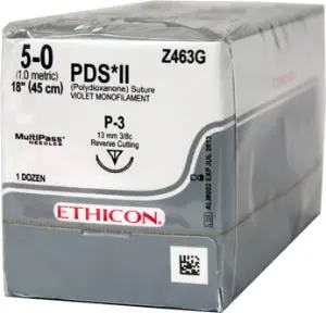 J & J Healthcare Systems - Z463G PDS™ II Suture with Needle