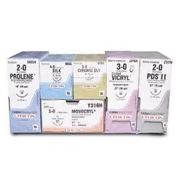 J & J Healthcare Systems - J975G Coated Vicryl™ Suture with Needle