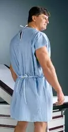 Graham Medical Products - 70222N Graham Medical Patient Exam Gown