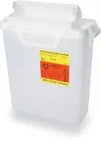 BD - 305422 Sharps Container BD™ Pearl Base 12-1/2 H X 10-4/5 W X 6 D Inch Horizontal Entry 2 gal.