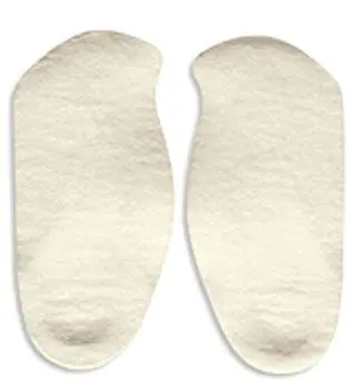 Hapad - COML Orthotic Insole Hapad® Comf-Orthotic® Adhesive Wool Felt Men 11.5 to 12.5 White