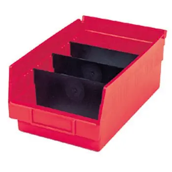 Akro-Mils - 40120 Bin Width Divider Akro-Mils® 3 X 4 Inch Black Polypropylene