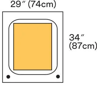 Solventum Corporation - 6659 Surgical Drape 3M™ Steri-Drape™ 30 W X 35 L Inch Sterile
