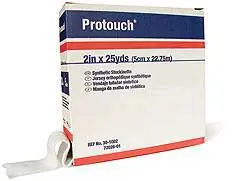 BSN Medical - 30-1004 Protouch® White Synthetic Undercast Stockinette