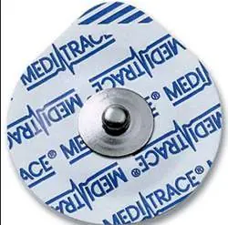Cardinal - 31118733 ECG Stress Electrode Snap Connector Conductive Adhesive Gel Foam Backing Adult Non-Radiolucent 100 per Pack