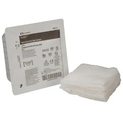 Cardinal - 6662 Kerlix™ AMD Sterile Antimicrobial Gauze Sponge