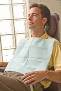 Graham Medical Products - 16168 Aqua-Gard® Blue Dental Bib