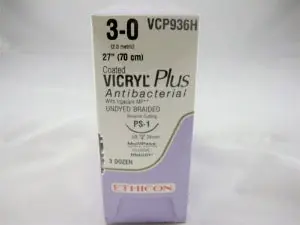 J & J Healthcare Systems - VCP936H Coated Vicryl™ Plus Suture with Needle