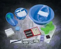 Medline - DYNJS0115 Surgical Single Basin Set-Up Kit Medline Sure Set Single Basin Sterile