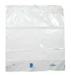 Donovan Industries - DS400C Patient Belongings Bag DawnMist 17 X 17 Inch Plastic Drawtape Closure Clear