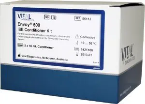 Clinical Diagnostic Solutions - 550076 ISE Conditioner Kit Envoy® 500 10 ml For Envoy 500 Analyzers