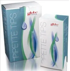 Globe Scientific - 151150Y Specific Pipette Tip 1 to 200 µL Graduated NonSterile