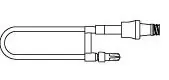 ICU Medical - 1264628 J-loop Microbore Extension Set
