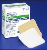 Cardinal - 55566B Kendall™ Foam Island Foam Dressing