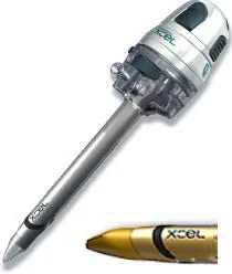 J & J Healthcare Systems - D12LT Trocar Endopath® Xcel® 102 mm Length 12 mm Diameter