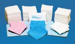 The Pillow Factory Division 47930 - TECHstyles Double-Recreped Cellulose Towels, 18 x 38 Inch - 200/Case