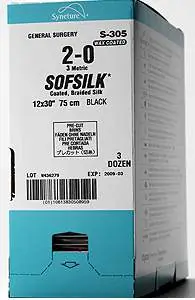 Covidien - S-1780K Sofsilk™ Suture with Needle