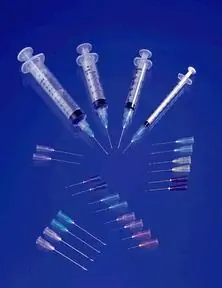 AirTite Products - 26257 Standard Hypodermic Syringe with Needle ExelInt® 10 mL 1 Inch 18 Gauge NonSafety Regular Wall