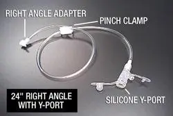 Applied Medical Technology Inc - 6-2422 AMT Right Angle Connector with Y-Port Adapter