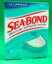 Combe Inc - 01150900162 Sea•Bond® Denture Adhesive Wafers for Upper Dentures