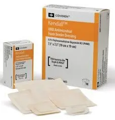 Cardinal - 55566BAMD Kendall™ AMD Antimicrobial Foam Dressing