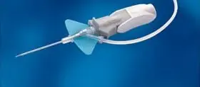 BD - 383590 Closed IV Catheter Nexiva™ Diffusics™ 24 Gauge 3/4 Inch BD Vialon Polyurethane Biomaterial Winged Hub Blood Control Non-Safety