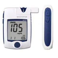 Bionime - 99GM550-101 Blood Glucose Meter Rightest® 8 Second Results Stores up to 300 Results Requires Coding